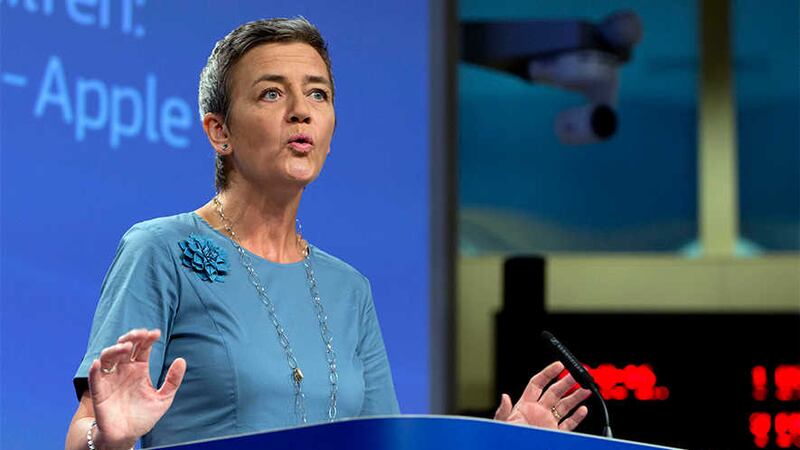Taking on the killer whale of American corporations Margrethe Vestager seemed heaven sent to uber liberal lefties and smoked salmon socialists who were salivating at the prospect of Apple bosses having to shell out some &pound;11bn from their well-filled coffers. Picture by Virginia Mayo, Associated Press &nbsp;