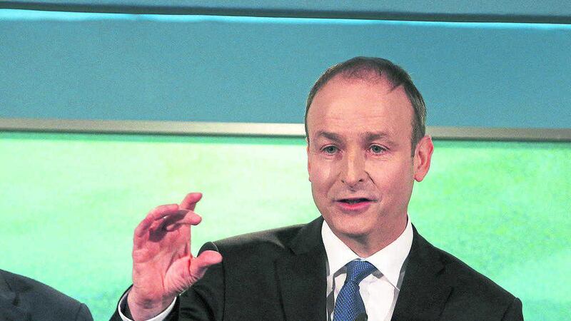 Fianna F&aacute;il leader Mich&eacute;al Martin. Picture by Brian Lawless, Press Association 