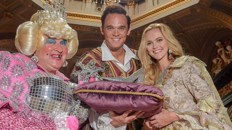 The countdown is on for Cinderella at the Grand Opera House which stars May McFettridge, Gareth Gates and Jane Wisener&nbsp;