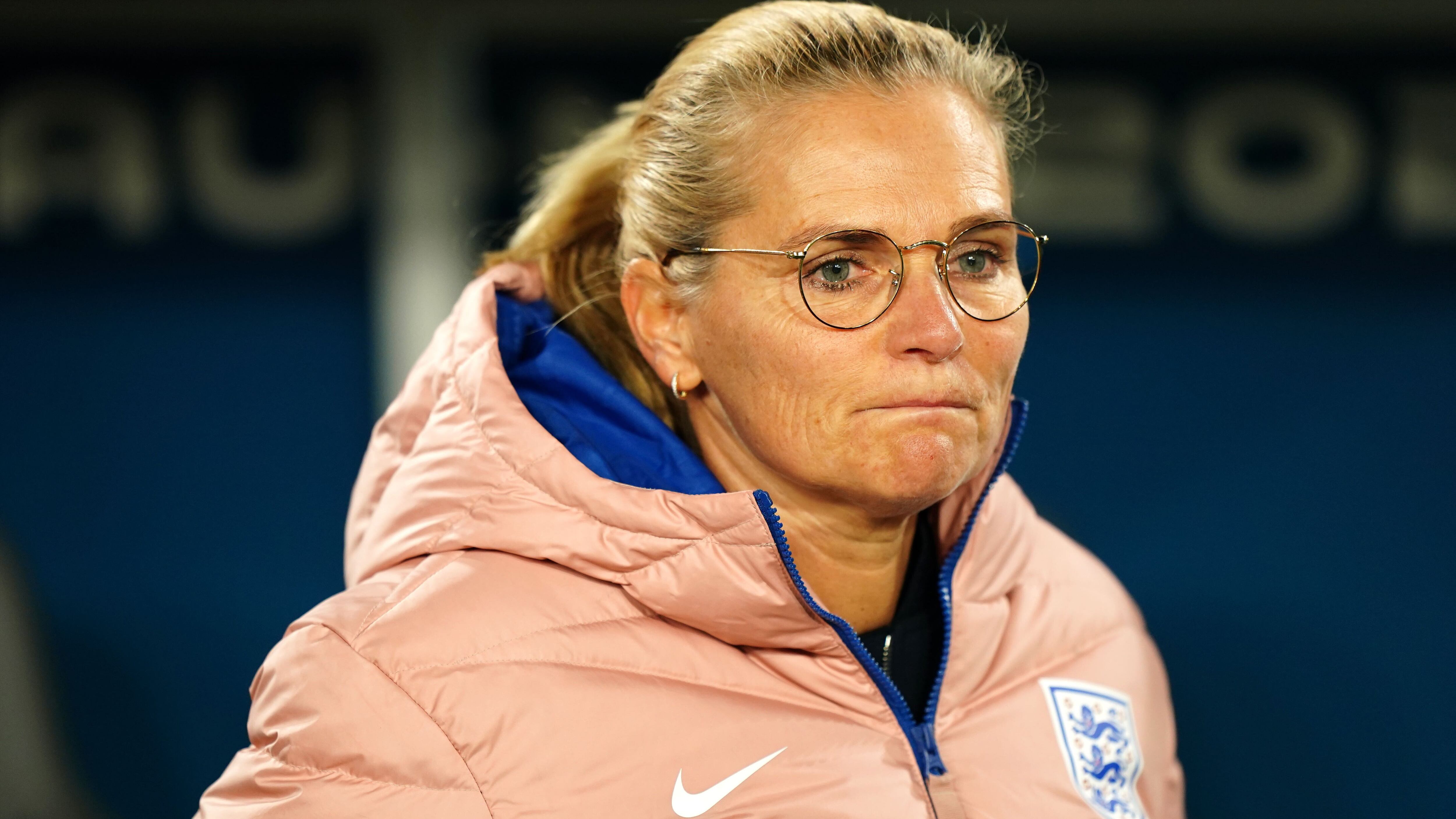 England head coach Sarina Wiegman has to decide whether to start with Lauren James or Ella Toone in the World Cup final against Spain (Zac Goodwin/PA).
