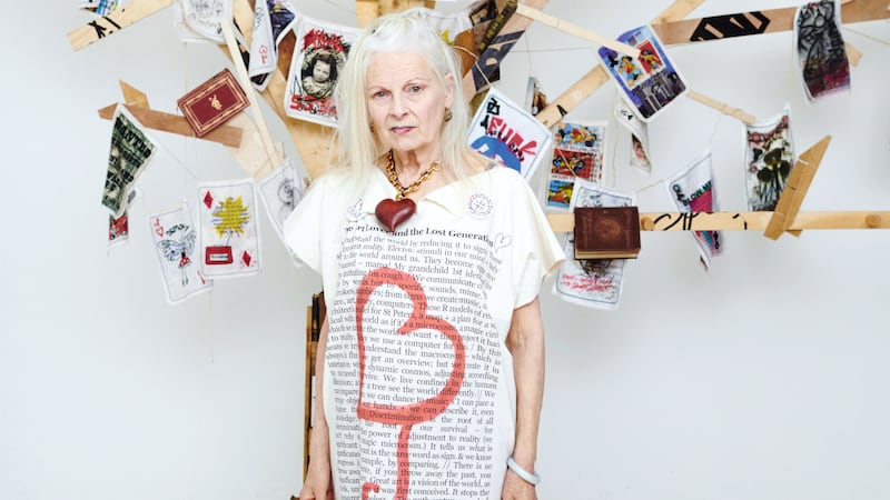 A series of playing cards designed and signed by the late Dame Vivienne Westwood to raise awareness about environmental issues are to go up for sale to raise funds for Greenpeace