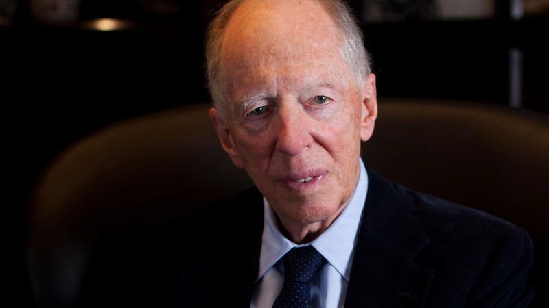 Financier Lord Jacob Rothschild who has died at the age of 87, his family have announced