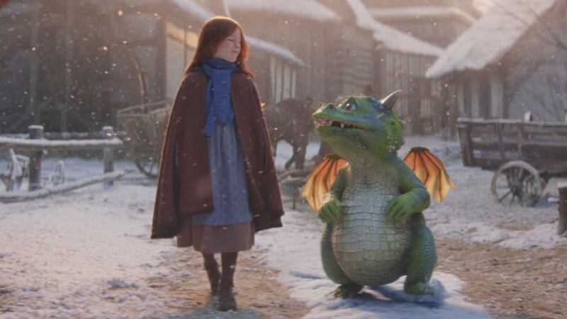 The ad features a loveable young dragon after last year’s star turn by Sir Elton John.