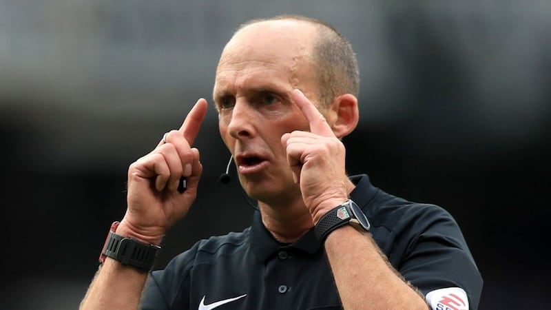 Mike Dean gave Leeds a penalty for a foul outside the box, and it was so Mike Dean