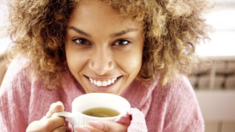 With green tea, you still get around 60 to 80 per cent of the active compounds after brewing for two to three minutes 