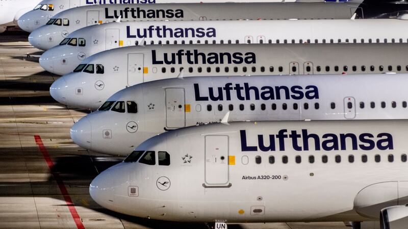Thousands of Lufthansa ground staff at seven German airports will strike on Tuesday (Michael Probst/AP)