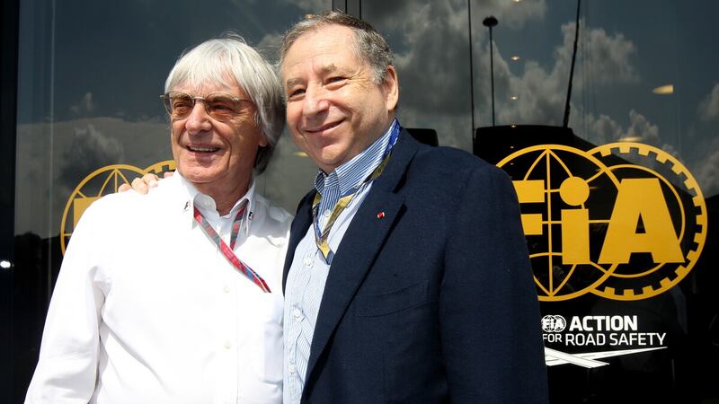 Bernie Ecclestone, left, was Formula One chief executive until 2017 (David Davies/PA)