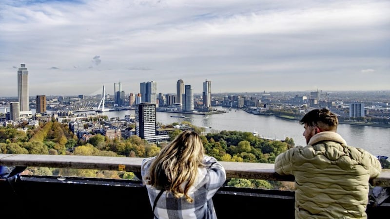 Visitors can check out Rotterdam from the rooftops 