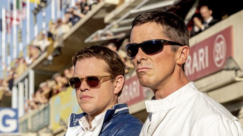 Matt Damon and Christian Bale in Le Mans &#39;66 