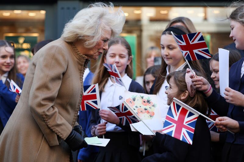 The Queen visited Swindon on Monday
