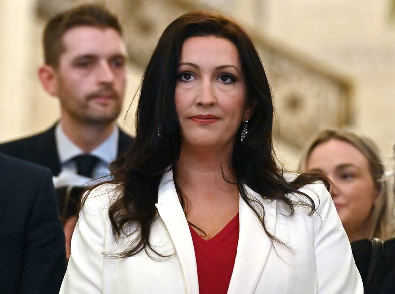 DUP MLA Emma Little-Pengelly was nominated as deputy first minister