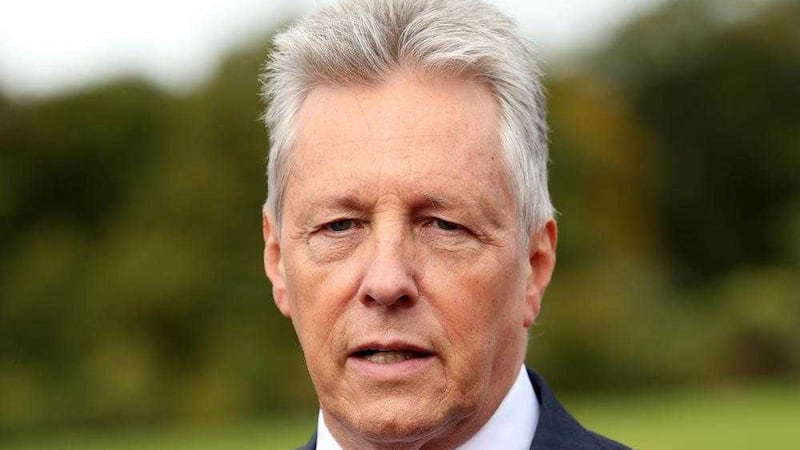 The DUP has rubbished reports that a proposed peerage for leader Peter Robinson was vetoed by a Westminster watchdog. Picture by Mal McCann 