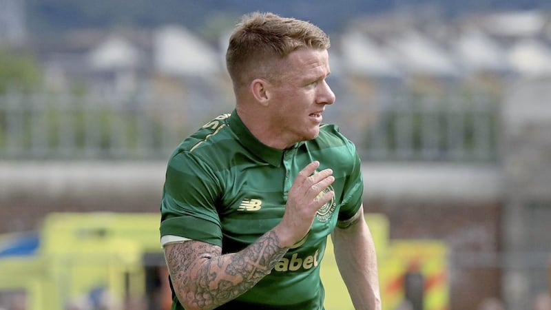 Celtic&#39;s Jonny Hayes during the pre-season friendly at the Tallaght Stadium on Saturday Picture by PA 