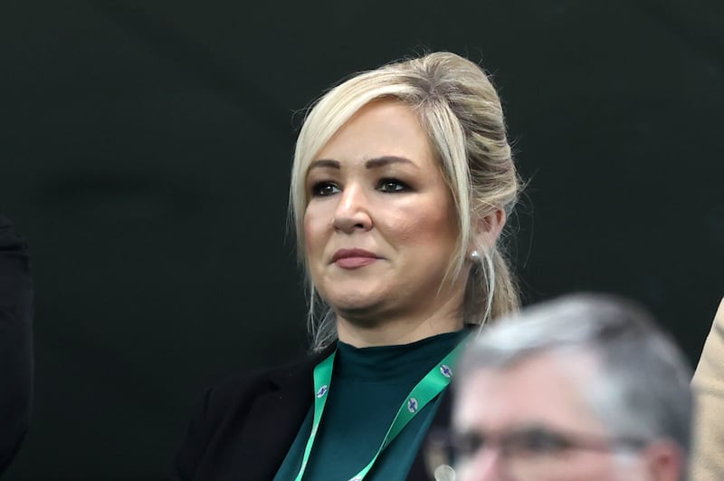 First Minister Michelle O’Neill has called for a border poll on Northern Ireland’s place in the Union