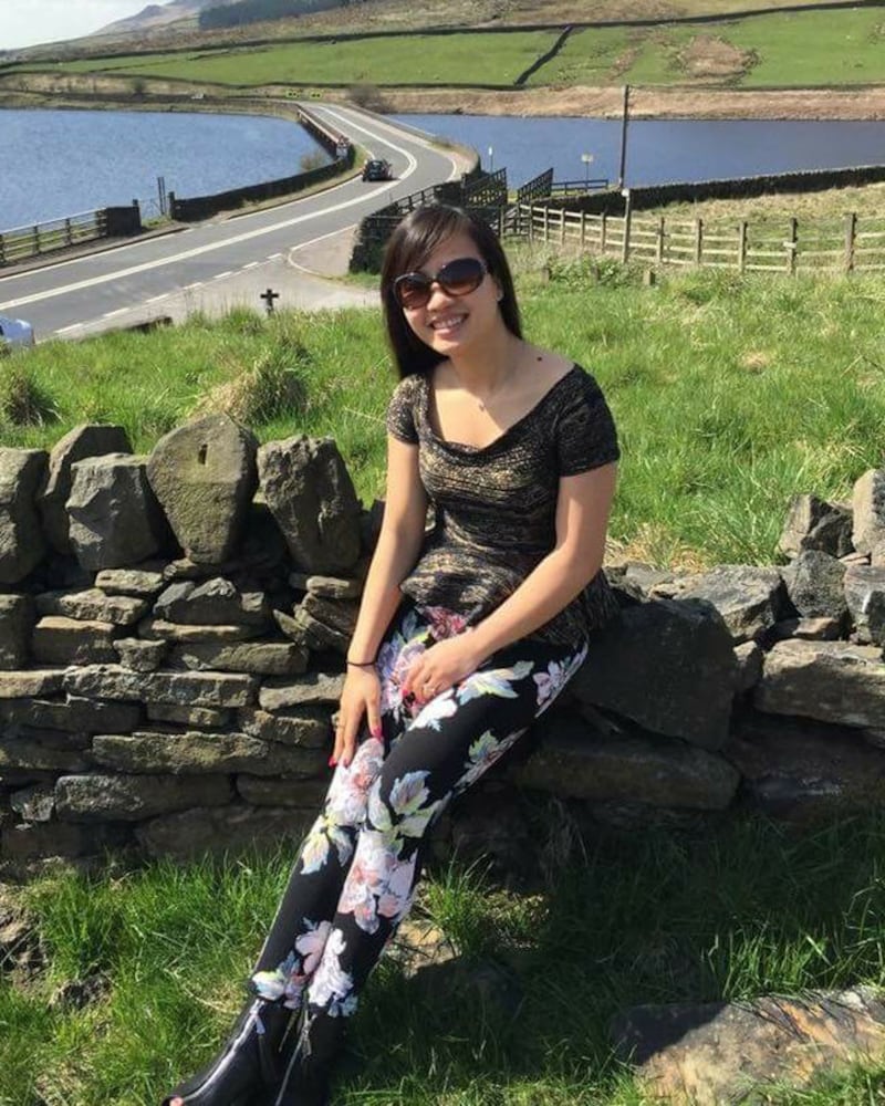 Quyen Ngoc Nguyen, 28, was subjected to a terrifying four-hour ordeal before she was dumped in her burning Audi A4 by some allotments. Picture supplied by Northumbria Police/PA Wire&nbsp;