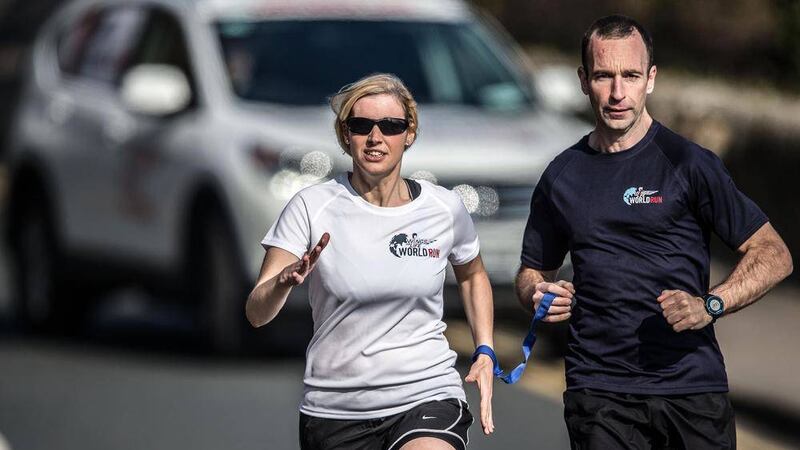 Cork solicitor Sinead Kane will be the first visually impaired runner to run in the Energia 24 Hour Race in Belfast 