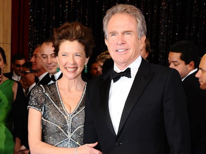 Warren and Annette hit the Oscars in 2011.