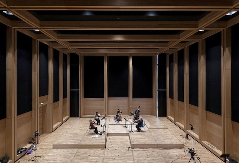 The Laidlaw Music Centre at the University of St Andrews, one of a number of projects undertaken by Graham in Scotland 