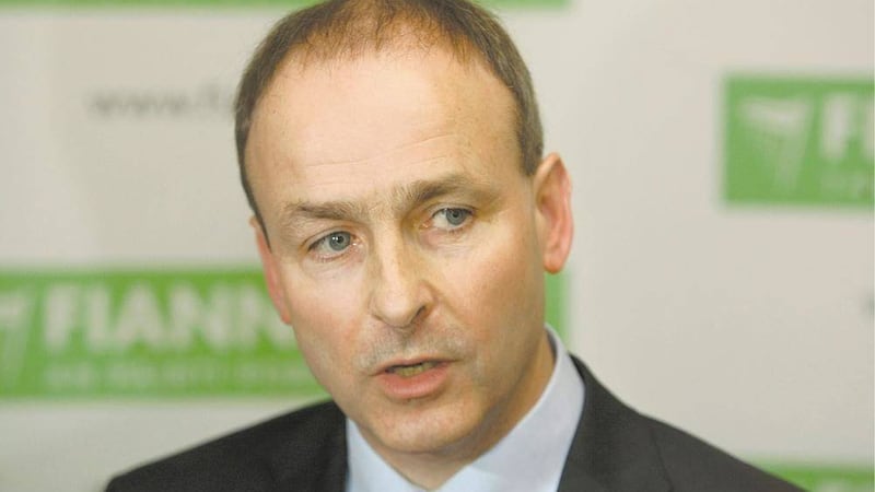 Fianna F&aacute;il Leader Miche&aacute;l Martin. Is it time for the SDLP to consider merging with the southern party?