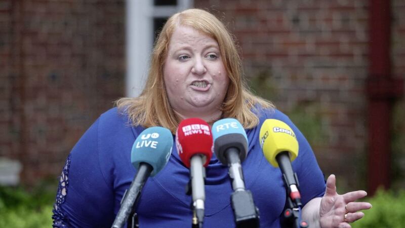 Justice minister Naomi Long  