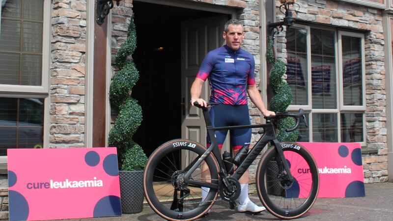 Bellaghy native Dermot O'Kane will take on the Tour de France route seven days ahead of the professionals, hoping to help raise £1m for Cure Leukaemia.