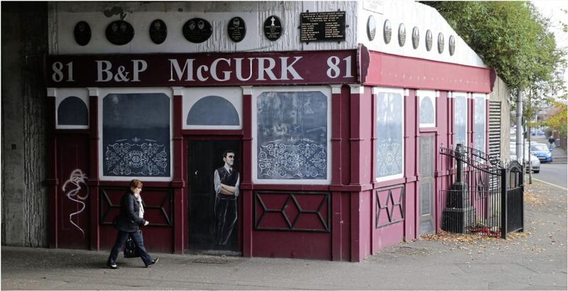 The spot were McGurk&#39;s Bar stood in north Belfast. Picture by Hugh Russell 
