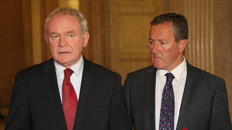 Deputy First Minister Martin McGuinness. If the Stormont Assemebly was suspended, would anyone even notice?