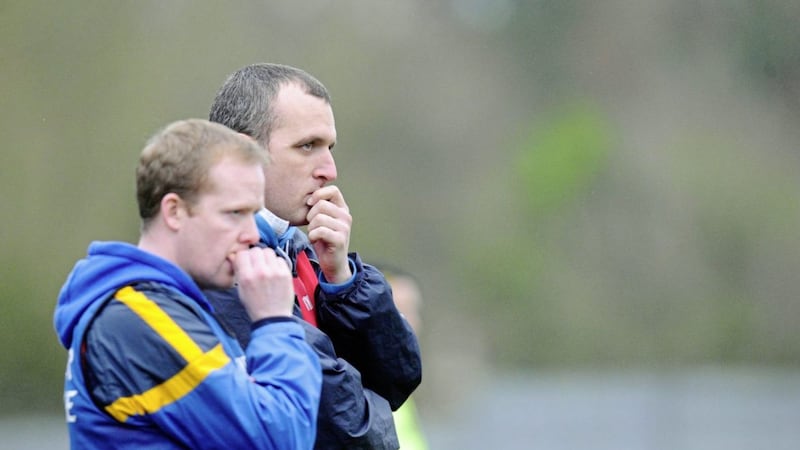 Ronan McGuckin took Errigal Ciaran to a Tyrone title in 2012 and then stepped aside for the Ulster Club game against his native Ballinderry. McGuckin was one of a whole host of young coaches that had to look outside their home club at that time whose path to their own club senior job was obstructed by the ultra-successful Martin McKinless. 