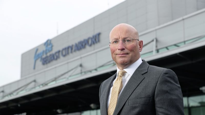 Matthew Hall, the recently-appointed chief executive at George Best Belfast City Airport 
