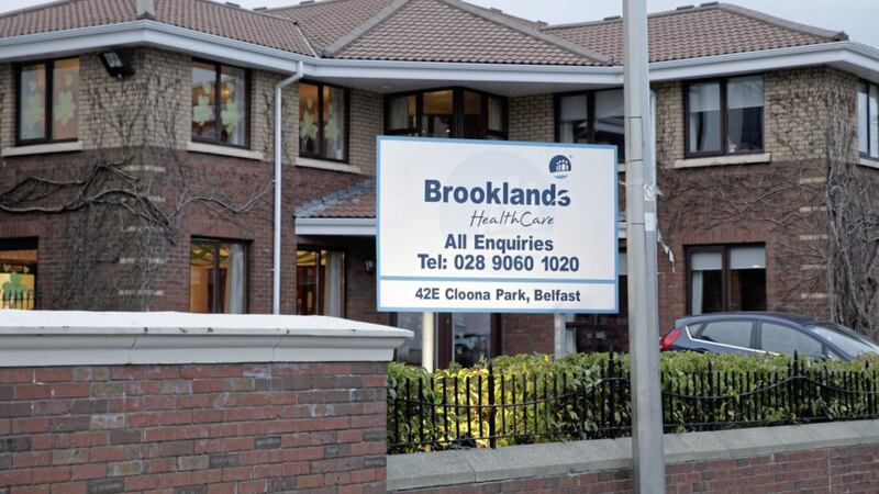 Brooklands nursing home in west Belfast is taking special precautions against the coronavirus outbreak. Picture: Cliff Donaldson 