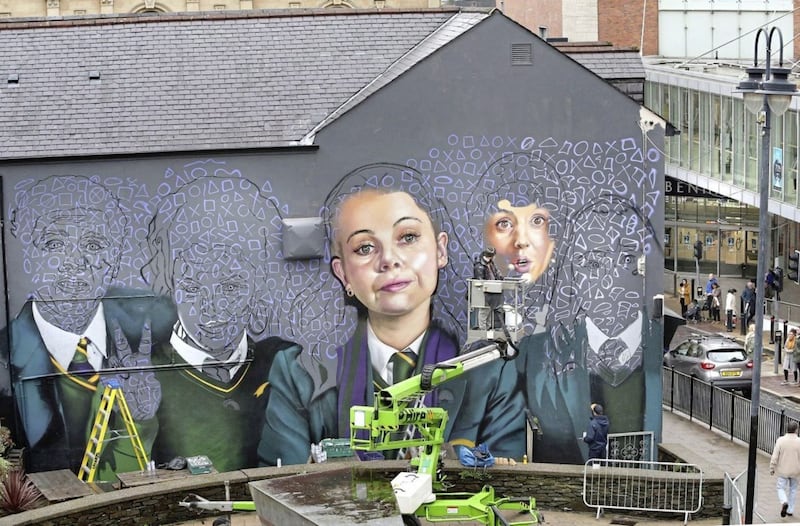 &nbsp;The second series of Derry Girls will be broadcast on Channel 4 in coming months.&nbsp;Picture by Margaret McLaughlin