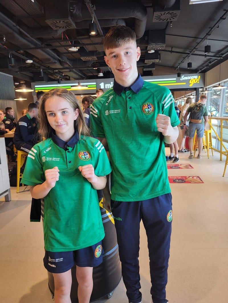 Belfast's James Rooney and Louise Joyce of Westmeath club Olympic will be Ireland's flag-bearers at the European Schools Championships
