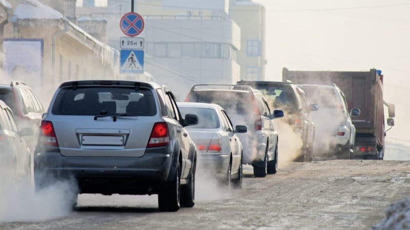 Car exhaust fumes contribute to air pollution, diesel vehicles being the worst offenders 
