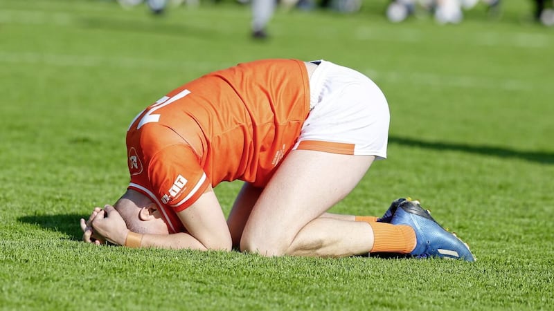 Armagh were left devastated after their penalty shoot-out defeat to Derry in the Ulster final earlier this month - Kieran McGeeney&#39;s men bid to bounce back against Westmeath this weekend. Picture by Philip Walsh 