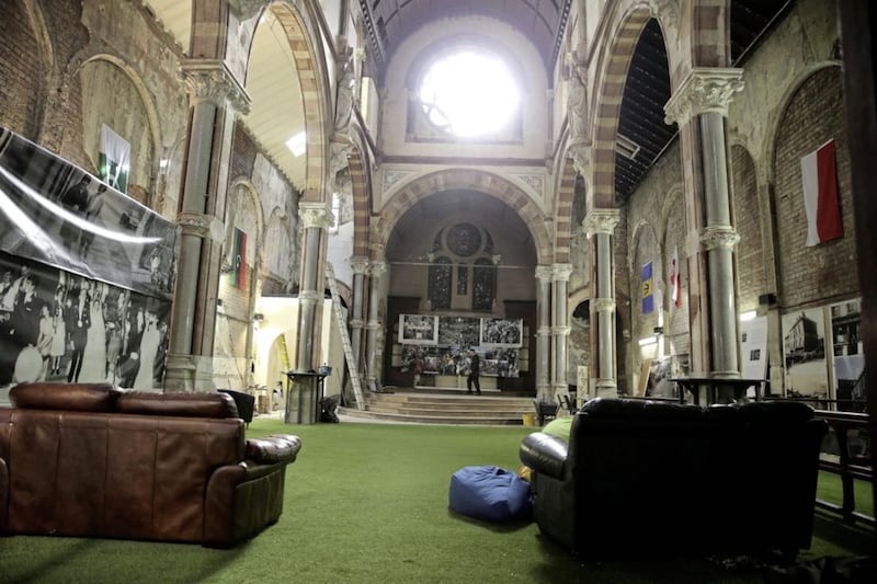 St Joseph&#39;s Church is at the heart of the community-led Sailortown revival. Picture by Hugh Russell 