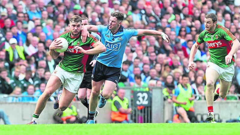 Mayo need their attackers to be on top form if they are to harbour hopes of upsetting Dublin in the All-Ireland showpiece, while wherever they decide to play Aidan O&rsquo;Shea (left) on the day is likely to prove central to the westerners&rsquo; ambitions&nbsp;