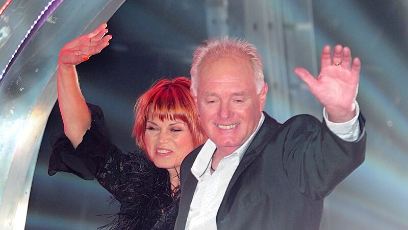 Vicky Entwistle and Bruce Jones played the soap couple.