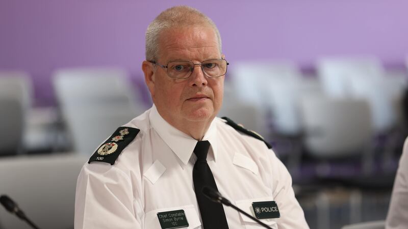 Chief Constable Simon Byrne cut short a family holiday to return to Belfast to answer questions about the release of information (Liam McBurney/PA)