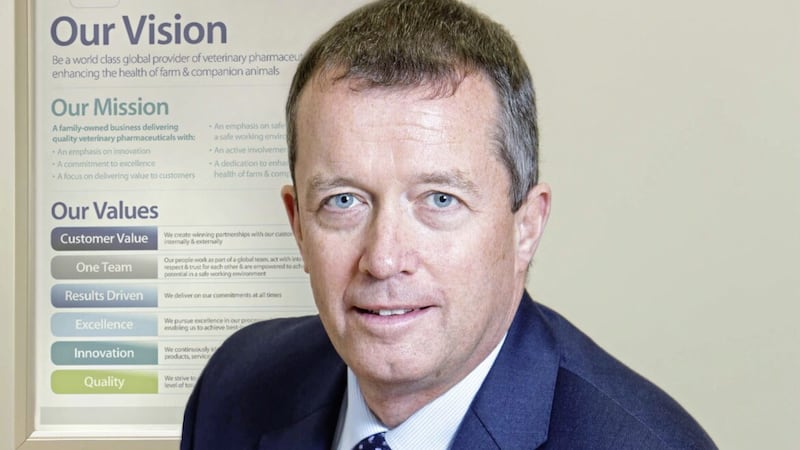 Liam Nagle will stand down as chief executive of Norbrook Laboratories at the end of this year 