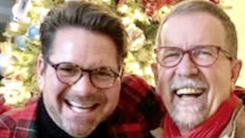 Fr Stephen Rooney (right) and Robert Chiles drowned in a boating tragedy in the Detroit River.  