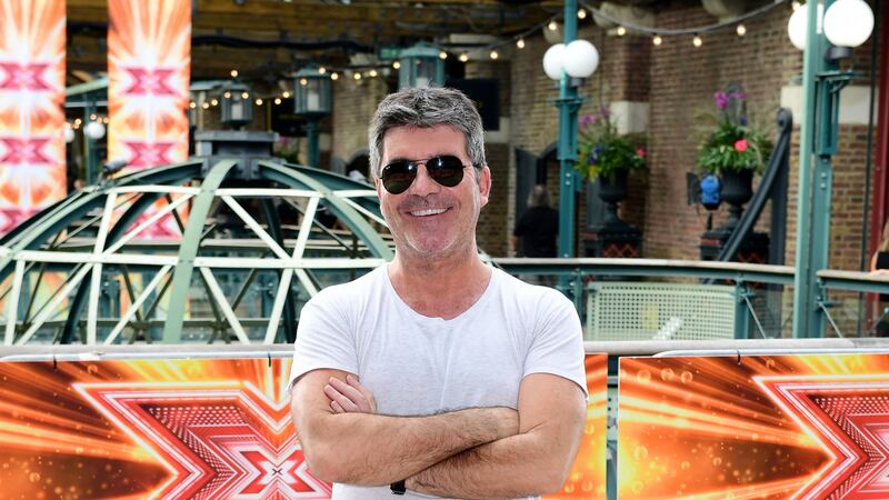 The X Factor judge is reported to have taken a tumble in his London home.