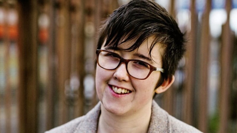 Lyra McKee, who was shot dead in Derry in 2019.