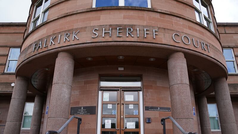 Four people appeared at Falkirk Sheriff Court on Wednesday accused of disrupting a race at the UCI Cycling World Championships (Andrew Milligan/PA)