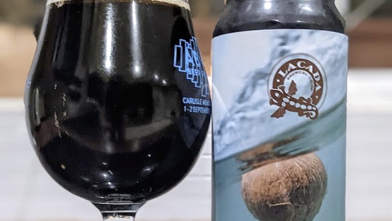 I Should Coco is a coconut stout from Portrush brewers Lacada. 