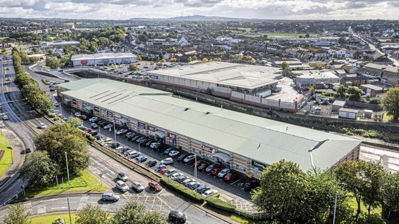 The Braidwater Retail Park in Ballymena has gone on the market, with offers sought in excess of &pound;4.5 million. 