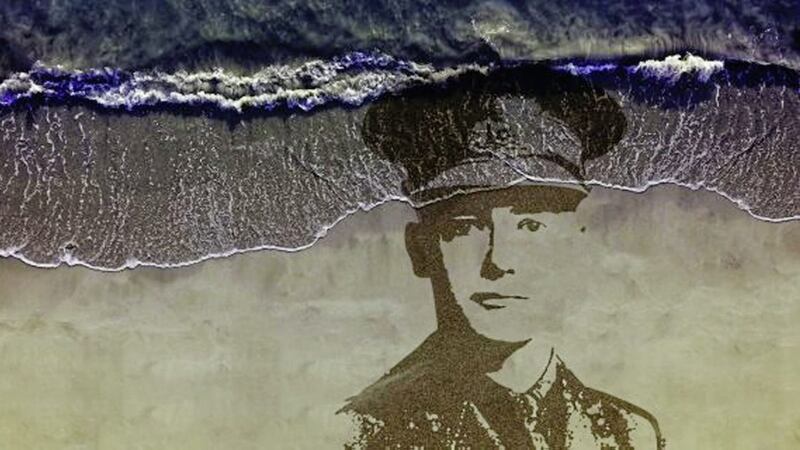 Images of soldiers and civilians who died in the First World War will be stencilled on beaches across Ireland and Britain as part of First World War commemorations 
