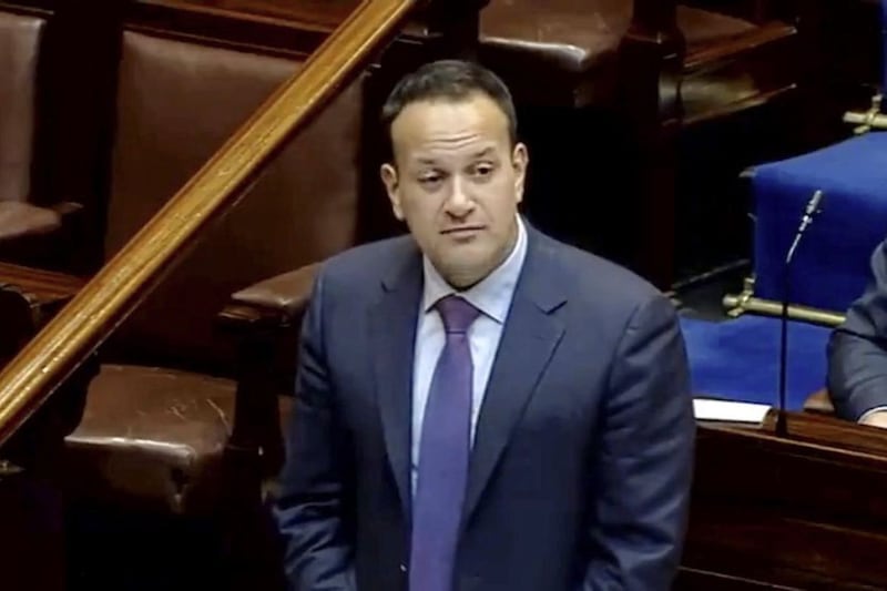 Leo Varadkar said his government stands by the Good Friday Agreement and would &#39;defend its primacy&#39; 