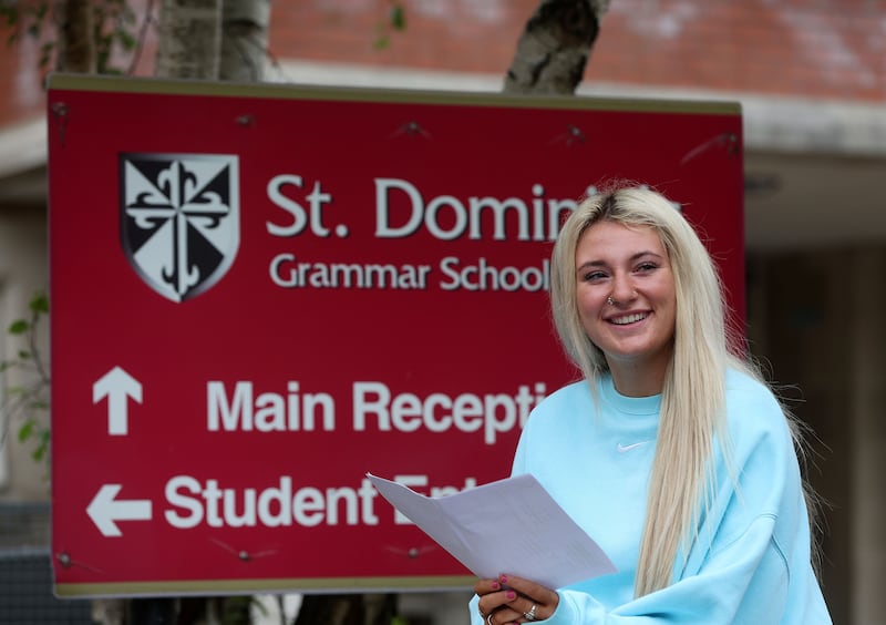 St Dominics A-Level student Emma McDermott Picture Mal McCann