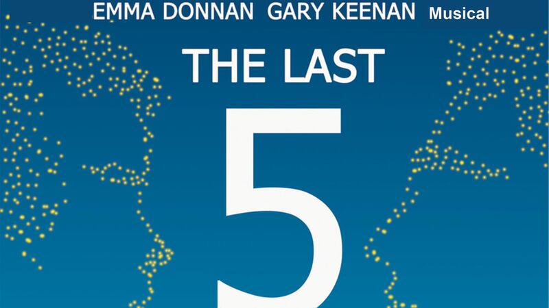 The Last 5 Years opens at Belvoir Players Studio Theatre in Belfast tomorrow 