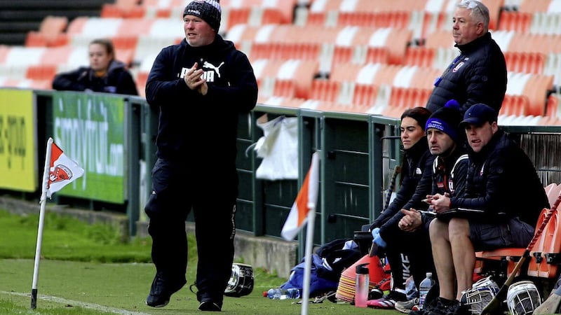   Middletown manager Kevin Hughes     Picture: Seamus Loughran. 